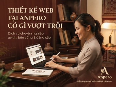 Thiết kế web tại Anpero có gì vượt trội