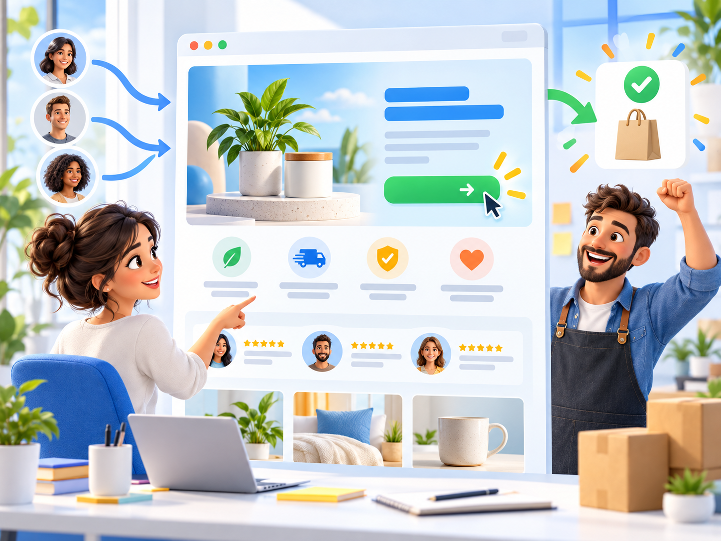 Landing page chuyển đổi cao: 10 thành phần không nên thiếu