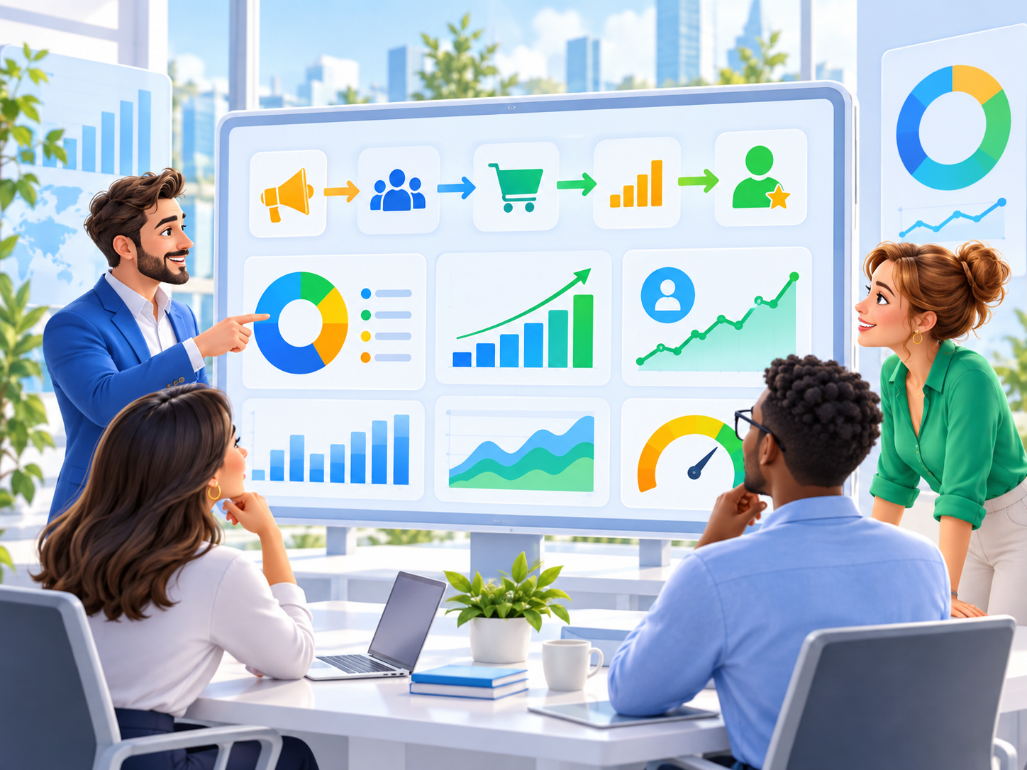 KPI kinh doanh số: Cách đo CAC, ROAS, CLV và tỷ lệ chuyển đổi