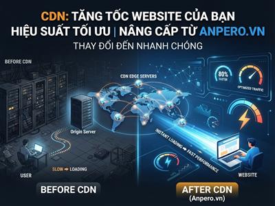 CDN thay đổi hiệu suất Website đến không ngờ